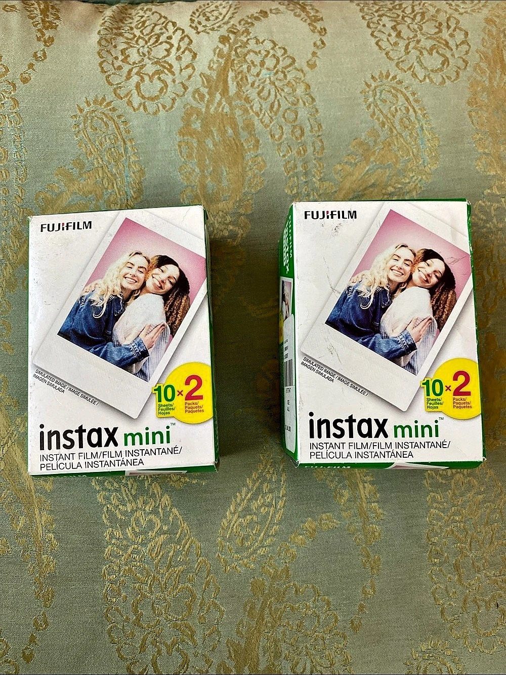 TWO Fujifilm Instax Mini Instant Film (20-sheets in each box)